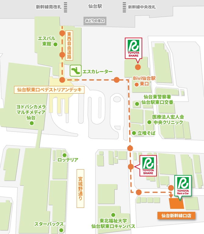 アクセスマップ