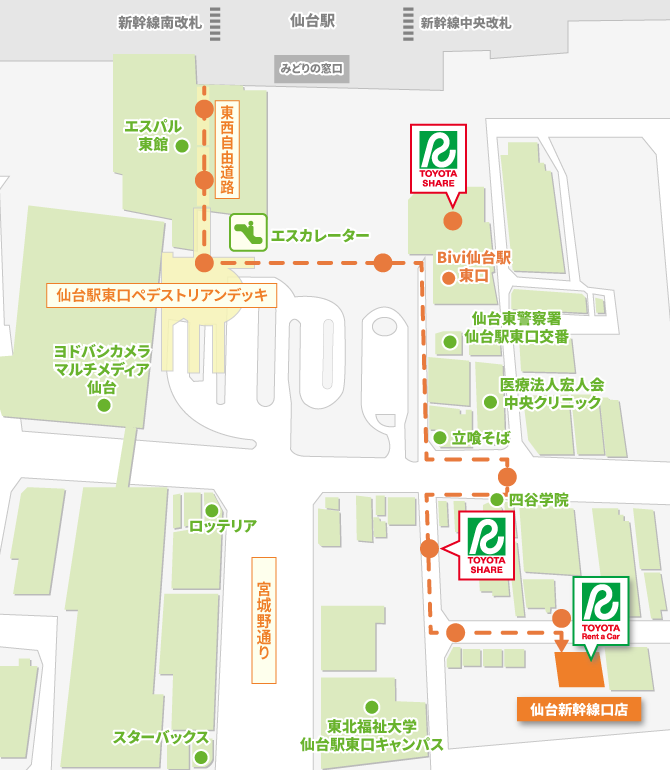 アクセスマップ